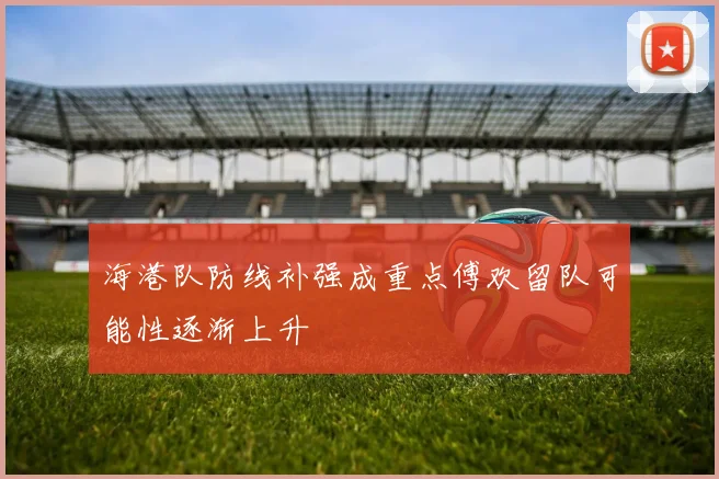 海港队防线补强成重点傅欢留队可能性逐渐上升