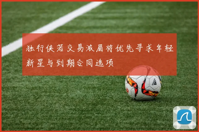 独行侠若交易浓眉将优先寻求年轻新星与到期合同选项